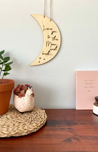 Load image into Gallery viewer, 'LOVE YOU TO THE MOON AND BACK' WALL HANGING