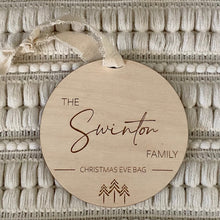 Load image into Gallery viewer, PERSONALISED CHRISTMAS EVE BOX/BAG TAGS
