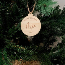 Load image into Gallery viewer, BABES FIRST CHRISTMAS ORNAMENT
