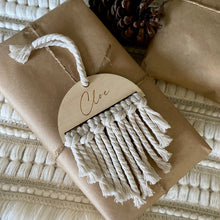 Load image into Gallery viewer, BOHO CHRISTMAS ORNAMENT -PERSONALISED