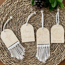 Load image into Gallery viewer, BOHO CHRISTMAS ORNAMENT SET