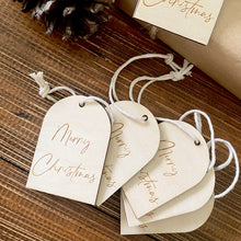 Load image into Gallery viewer, MERRY CHRISTMAS GIFT TAG-SET OF 6