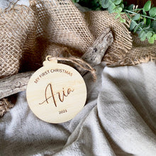 Load image into Gallery viewer, BABES FIRST CHRISTMAS ORNAMENT