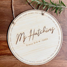 Load image into Gallery viewer, END OF YEAR TEACHER GIFT/ CLASS ROUNDIE