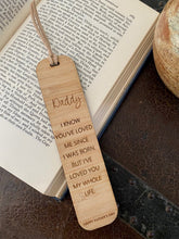 Load image into Gallery viewer, FATHER&#39;S DAY BAMBOO BOOKMARKS
